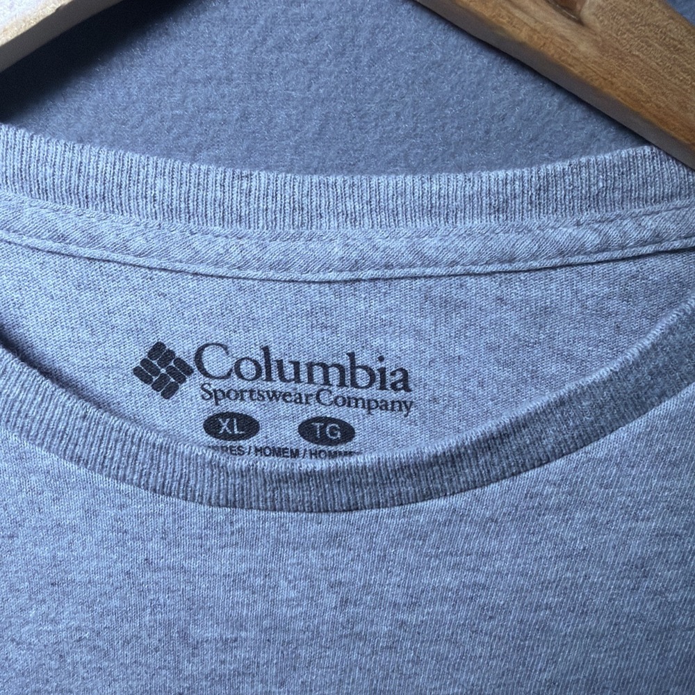 Columbia Sportswear Company Men's Gray Size XL Long Sleeve Graphic Shirt - Picture 4 of 6